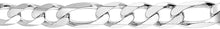 Load image into Gallery viewer, 925 Sterling Silver Heavy Thick Figaro Chain Bracelet Necklace Man 15mm 8"- 30"
