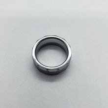 Load image into Gallery viewer, Tungsten Carbide 8mm Faceted Dome Wedding Band Ring Octagon Patterns Size 5~14
