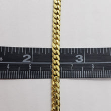Load image into Gallery viewer, 14K Solid Yellow Gold 4mm Chain Miami Cuban Link Necklace Men Women 20" - 30"
