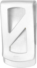 Load image into Gallery viewer, Sterling Silver Money Clip Dollar Sign Embossed Wide Made Italy 1 X 1 3/4 inch
