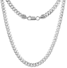 Load image into Gallery viewer, 925 Sterling Silver Miami Cuban Link Chain Necklace Bracelet 2mm~19mm All Sizes
