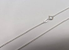 Load image into Gallery viewer, 925 Sterling Silver Twisted Rope Chain Anklet 1.8mm, Fits 9" to 9.5" Ankles
