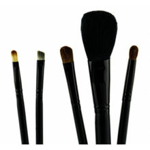 Load image into Gallery viewer, LA Girl Essential Makeup Brush Set Convenient Case 5 Piece Brush Travel Friendly
