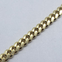 Load image into Gallery viewer, Authentic 14K Solid Yellow Gold Miami Cuban Link Chain Necklace 5mm Size 20"

