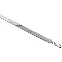 Load image into Gallery viewer, 925 Sterling Silver Thin Plain Herringbone Chain Necklace Bracelet 2mm 7" to 30"
