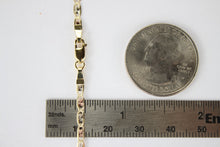 Load image into Gallery viewer, Authentic 14K Yellow White Rose Gold Tri-Color Valentino Chain 2.6mm/16"-26"
