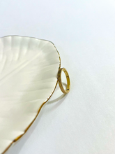 Load image into Gallery viewer, 14K Solid Gold Handmade Coin Edges Ring Band
