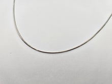 Load image into Gallery viewer, 925 Sterling Silver Octagon Diamond Cut Snake Chain Necklace 1.2mm 16" to 30"
