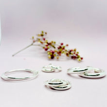Load image into Gallery viewer, 925 Sterling Silver Tube Hoop Earrings Thickness 2mm 3mm 4mm 5mm
