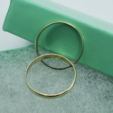 Load image into Gallery viewer, Authentic 10K Solid Yellow Gold Plain Knuckle Band Ring 2mm Width Sizes 2-7.5

