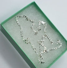 Load image into Gallery viewer, 925 Sterling Silver Curb Cuban Link Chain Necklaces Men Women 3mm Size 16" ~ 30"
