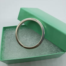 Load image into Gallery viewer, 925 Sterling Silver Split Ring Keyring Key Chain High Quality 1 1/4inch 33mm
