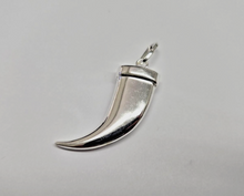 Load image into Gallery viewer, 925 Sterling Silver Large Bear Claw Pendant Italy 1 7/16 (36mm) Inch Tall
