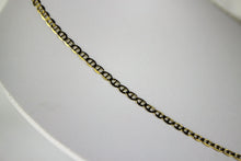 Load image into Gallery viewer, 10K Solid Yellow Gold Mariner Link Chain Necklace 3mm / 16" ~ 30"
