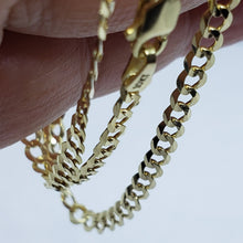 Load image into Gallery viewer, 10K Authentic Solid Yellow Gold Cuban Chain Necklace 2mm-10mm Size 16"~30"

