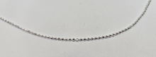 Load image into Gallery viewer, 925 Sterling Silver Faceted Pallini Bead Ball Chain Necklace Bracelet 1.5mm
