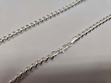 Load image into Gallery viewer, 925 Sterling Silver Thick San Marco Chain Necklace Bracelet Women 6mm 7" 16" 18"
