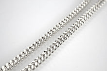 Load image into Gallery viewer, Authentic 14K Hollow White Gold Franco Necklace Chain 2-3.5mm/16-30"
