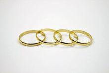 Load image into Gallery viewer, Authentic 10K Solid Yellow Gold Plain Knuckle Band Ring 2mm Width Sizes 2-7.5
