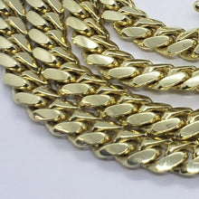 Load image into Gallery viewer, Authentic 14K Solid Yellow Gold Miami Cuban Link Chain Necklace 5mm Size 20"
