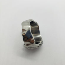 Load image into Gallery viewer, Surgical Stainless Steel Fangs Biker Ring for Men 3/4 inch 20mm Size 9 to 15
