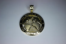 Load image into Gallery viewer, 10K Solid Yellow Gold The World Is Yours Globe Pendant 6 sizes
