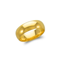 Load image into Gallery viewer, 14K Solid Gold 7mm Plain Wedding Band Yellow/White Sizes5-11 [Free Engraving]
