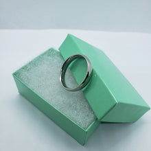 Load image into Gallery viewer, 5mm Stainless Steel Wedding Band Classic Domed Ring Double Accent Size 5-12
