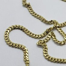 Load image into Gallery viewer, 14K Hollow Yellow Gold Miami Cuban Link Chain Necklace 3.5mm Size 22"~30"
