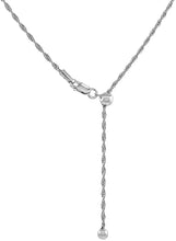 Load image into Gallery viewer, 925 Sterling Silver Adjustable Chain Max Length 24inch Necklace Women 11 Designs
