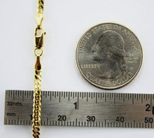 Load image into Gallery viewer, 10K Solid Yellow Gold 2.5m Miami Cuban Link Chain Necklace Bracelet 7" - 30"
