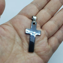 Load image into Gallery viewer, Tungsten Carbide High Polished Cross Pendant Excellent Quality 1 5/8 inches Long
