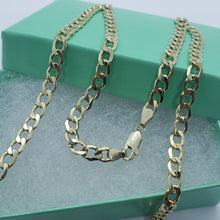 Load image into Gallery viewer, 10K Yellow Gold Hollow Cuban Curb Chain Link Bracelet 5.5mm Size 7" 8" 9" 11"

