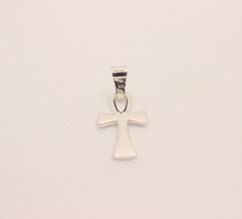 Load image into Gallery viewer, 925 Sterling Silver Dainty Simple Ankh Cross Pendant 1inch 27mm without bail
