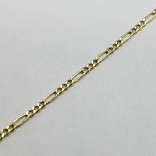 Load image into Gallery viewer, Authentic 14K Solid Gold Figaro Link Chain Men Women 2.5mm~3.5mm Necklace 7"~30"
