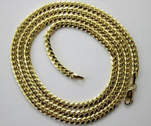 Load image into Gallery viewer, 10K SOLID YELLOW GOLD 4mm Width MIAMI CUBAN LINK CHAIN Necklace Length 20" - 30"
