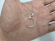 Load image into Gallery viewer, 925 Sterling Silver 1 Cent Penny Coin Bezel Frame 19mm Screw Top Coin Edge
