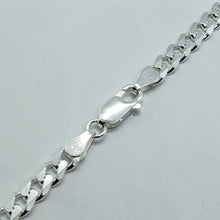 Load image into Gallery viewer, 925 Sterling Silver 6mm Cuban Curb Link Chain Necklace Men Women Size 16"~40"
