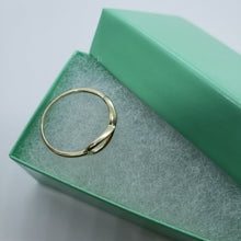 Load image into Gallery viewer, Authentic 10K or 14K Yellow Solid Gold Infinity Band Ring Men Women Size 5-9
