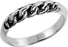 Load image into Gallery viewer, Sterling Silver Rope Wire Ring for Women
