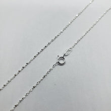 Load image into Gallery viewer, 925 Sterling Silver Diamond Cut Twisted Serpentine Chain Bracelet Necklace 1.5mm
