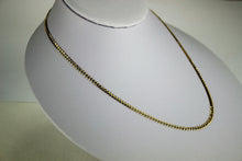 Load image into Gallery viewer, 10K SOLID GOLD Cuban Chain Necklace for everyone 2.5mm/16"~26"
