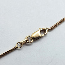Load image into Gallery viewer, 14K Solid Rose Gold Franco Chain Necklace For Women 1mm Size 16" ~ 24"
