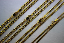 Load image into Gallery viewer, 10K SOLID GOLD CUBAN LINK CHAIN NECKLACE FOR MEN WOMEN 2mm~4mm 16"~30"
