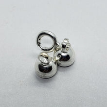 Load image into Gallery viewer, Stamped 925 Sterling Silver Magnetic Clasp Converter for Necklaces 6mm 1~3 Packs
