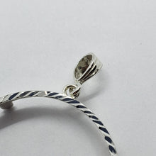 Load image into Gallery viewer, Sterling Silver Susan B Anthony Bezel Sacagawea 26mm Coin Prong Back Diamond Cut
