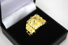 Load image into Gallery viewer, 10k Gold Authentic Nugget Ring Sizes 6-13
