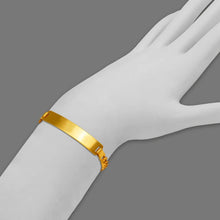 Load image into Gallery viewer, 14K Yellow Gold ID Bracelet Curb Light 7mm ID 5mm Wide Chain 7" 7.5" Engraving
