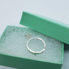 Load image into Gallery viewer, Sterling Silver Dime Bezel 18mm Coin Frame Bezel Pendant Diamond Cut Finish Dime
