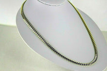 Load image into Gallery viewer, 10K SOLID Yellow Gold Miami Cuban Link Chain Necklace Men Width 5mm Size 22"-30"
